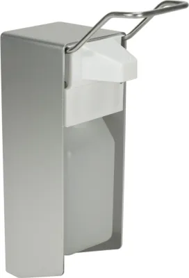 Produktbild von Wandspender mit kurzem Arm, inkl. Flasche - Aluminium 500 ml - 500 ml