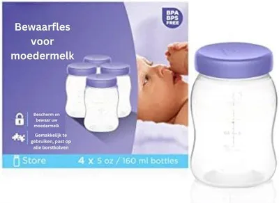 Produktbild von Muttermilchbehälter aus Plastik