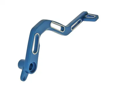 Obrázek produktu pro Bremspedal Aluminium blau für Derbi Senda DRD, SM, X