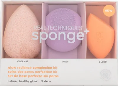 Obrázek produktu pro Glow Radiance Complexion Kit aplikátor pro ženy 1 - Real Techniques