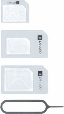 Produktbild von XLayer Nano/Micro SIM Adapterkit mit Sim-Nadel