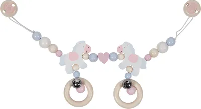 Produktbild von goki baby Kinderwagenkette Pferde