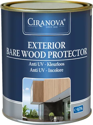 Produktbild von Ciranova Exterior Bare Wood Protector - Farblos - Holzschutz - 750 ml