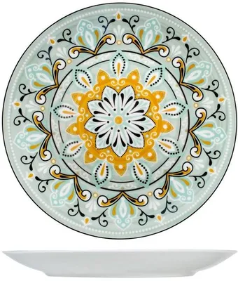 Produktbild von Grünes Porzellan-Dinner-Set 12 Teile 27 cm