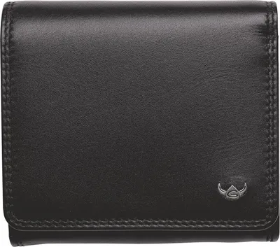 Produktbild von Golden Head Leder Geldbörse Polo RFID Protect Zipped Wallet Black schwarz