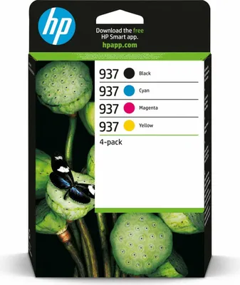 Produktbild von Tinte und Fotopapierpackung HP 6C400NE A4 (4 Stück)