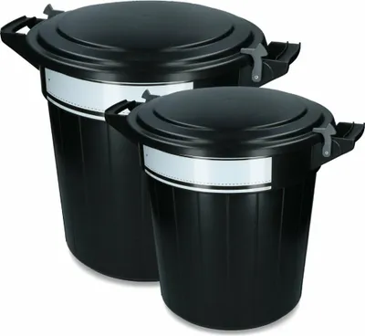 Productafbeelding van H.A.C. Voerton met afsluiting 80L