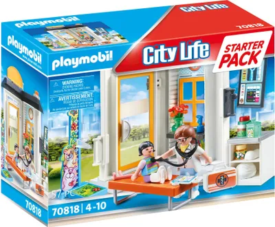 Produktbild von PLAYMOBIL City Life 70818 Starter Pack Kinder?rztin