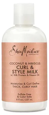 Zdjęcie produktu dla Shea Moisture Coconut & Hibiscus Mleczko do loków i stylizacji 237 ml