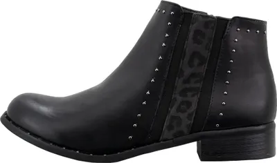 Produktbild von Fitters Footwear Boots in Übergrößen Schwarz Aya Black Polyurethangroße Damenschuhe