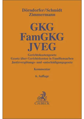 Immagine prodotto di Gerichtskostengesetz, Gesetz über Gerichtskosten in Familiensachen, Justizvergütungs- und -entschädigungsgesetz. GKG, FamGKG, JVEG