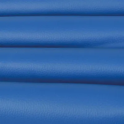 Produktbild von Kunstleder in Blau als laufende Meterware, Bezugs Polsterstoff "viele Farben" in Lederoptik zum Nähen und Beziehen 145cm Breite