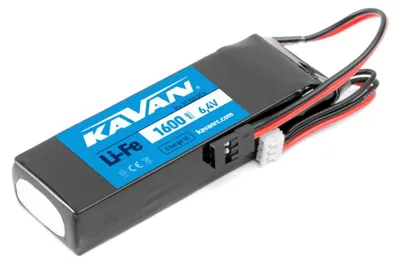 Imagen del producto de Baterías Kavan de 1600 mAh/6 4V para modelismo