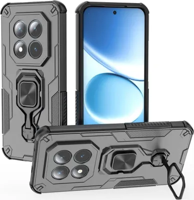 Obrázek produktu pro Pouzdro pro Xiaomi Redmi Note 15 Pro Plus 5G Metal Kickstand & Bumper Black