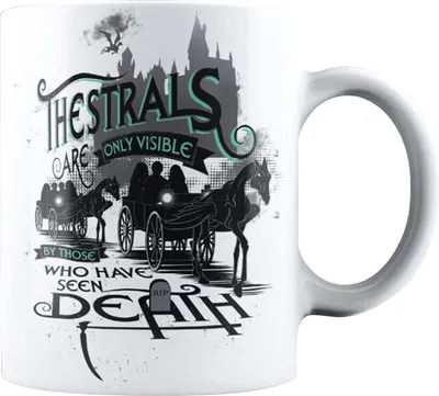 Immagine prodotto di Harry Potter - Tazza da caffè "Thestrals", Mondo magico, 320 ml CD1568 (taglia unica) (bianco/nero)