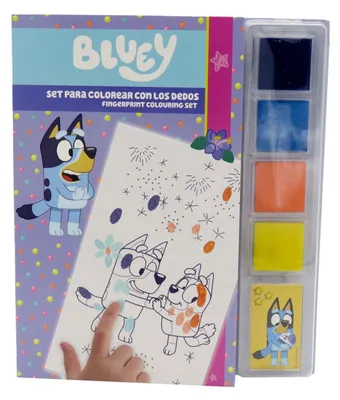 Produktbild von Bluey Fingerfarben Set Durchsichtig Durchsichtig One Size