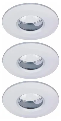 Produktbild von Paulmann 99463, Schlafzimmer, Wohnzimmer, Weiß, rund, GU10, 2700 K, warmweiß