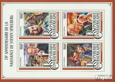 Produktbild von Briefmarken Zentralafrikanische Republik 2016 Mi 6680-6683 Kleinbogen (kompl. Ausgabe) postfrisch Steven Spielberg