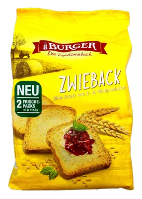 Produktbild von Burger der Landzwieback, 12er Pack (12 x 225g)