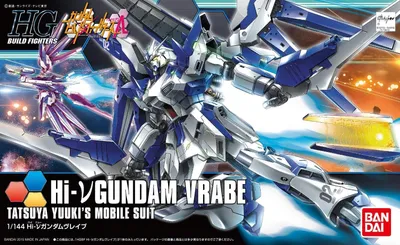 Produktbild von BANDAI BAN5055438 HG Hi-Nu Gundam Vrabe 14 cm