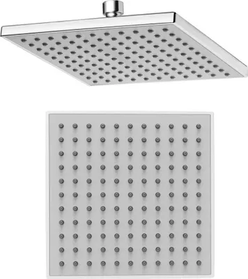 Produktbild von Kopfbrause, 200x200mm, ABS/Chrom