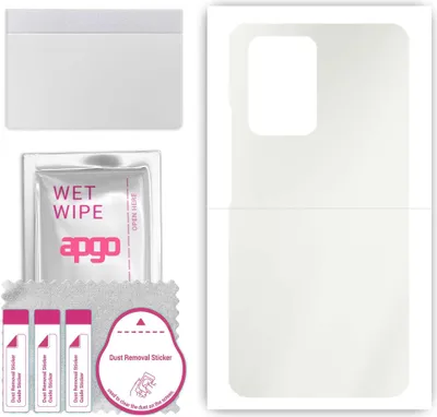 Produktbild von apgo Rückseite Schutzfolie, Matt, kompatibel mit Xiaomi 11T, Hinten Hydrogel-Displayschutzfolie mit Positionierhilfe, kratzfest, einfache Montage