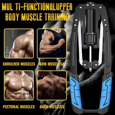 Obrázek produktu pro Twister, posilovací zařízení pro posilování paží, hydraulické, modré, nosnost 10-204 kg