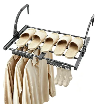 Ausziehbarer Wäschetrockner 38-55 cm, Balkon & Heizkörper