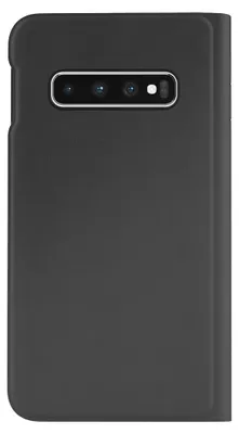 Obrázok produktu pre Samsung, Anymode skladacie puzdro v koženom vzhľade ochranné puzdro pre Galaxy S10, čierne