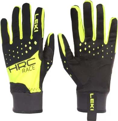 Produktbild von HRC Race Laufhandschuhe schwarz-gelb #105