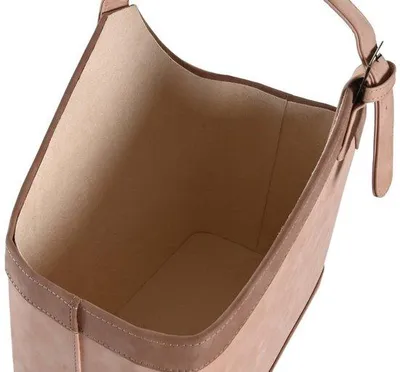 Productafbeelding van Elzusha - Tijdschriftenrek PolyurethanLeer - Perzik - 40x19x50 cm