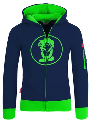 Image de Trollkids Sweat 139-100 bleu marine pour enfant