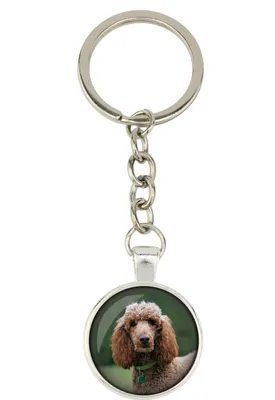 Produktbild von Pudel - Schlüsselanhänger mit Ihrem Foto, Schlüsselanhänger, Taschenanhänger der Marke Art-Dog