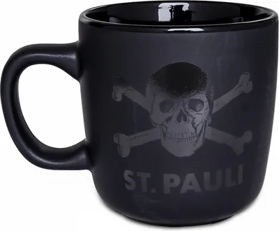 Produktbild von St. Pauli - Mattschwarz, Kaffeebecher