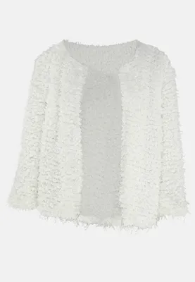 Produktbild von Frou-Frou Jacke aus flauschigem Teddy-Fleece, Rosa, sehr weich und bequem