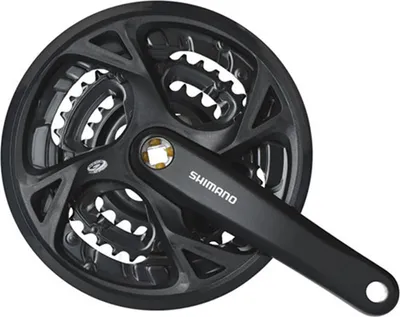 Immagine prodotto di KRG Shimano M 371 22/32/44 denti 170mm FC-M 371 nero, quadrato, con KSS
