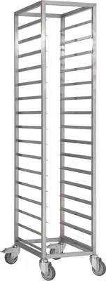 Immagine prodotto di Carrello portaripiani Gastro M Gn2/1 con 18 ripiani