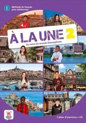 Immagine prodotto di A la une 2 - Cahier d'exercices (A1-A2)