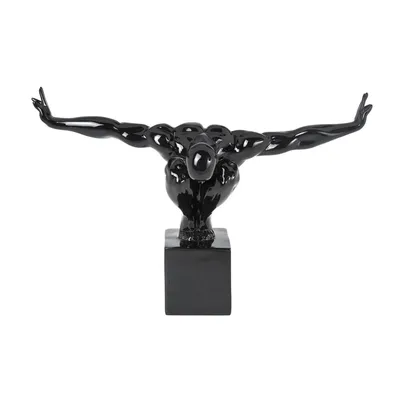Produktbild von KARE Design 30796, Schwarz, Marmor, Polyresin, 1 Stück(e), 430 mm, 150 mm, 290 mm