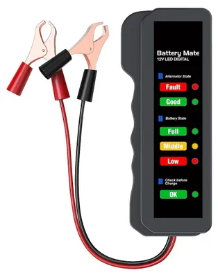 Autobatterietester 12 V LED-Anzeige digitaler Generatoranalysator