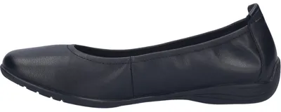 Produktbild von Josef Seibel Damen Ballerina aus Leder mit weichem Gummizug 74801 Fenja 01, Größe:38 EU, Farbe:Schwarz