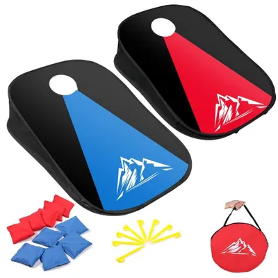 Immagine prodotto di Gioco portatile 2-in-1 per giocare a cornhole all'aperto
