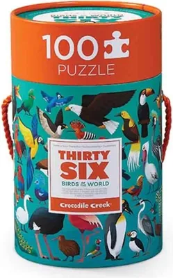 Obrázek produktu pro Skládačka Crocodile Creek 36 ptáků - 100 dílků