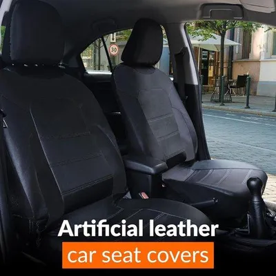 Imagen del producto de Fundas de asiento de lujo para automóvil - Juego de 2 unidades
