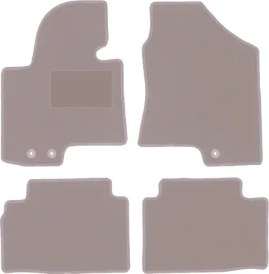 Produktbild von Beige Veloursmatten für: Kia Sportage III SUV (2010-2015)
