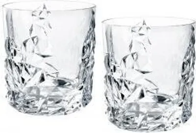 Zdjęcie produktu dla Nachtmann Vorteilsset 2 x  4 Glas/Stck Whiskybecher 258/71 Sculpture  101968 und Geschenk + Spende