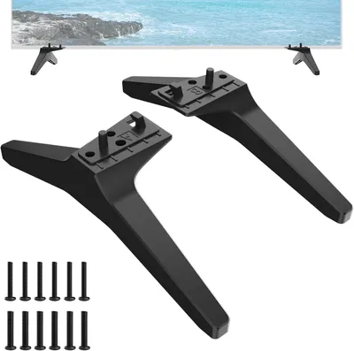 Image de Pieds de support pour téléviseur LG - Pour téléviseurs LG de 60 et 65 pouces, modèles 60UJ6050, 60UK6090, 60UM6900, 60UN7300, 65UJ6300, 65UK6090, 65UM6900, 65UM7300PUA, 65UN6950, avec vis