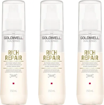 Produktbild von Dualsenses Rich Repair Restoring Serum Spray 3x150 ml