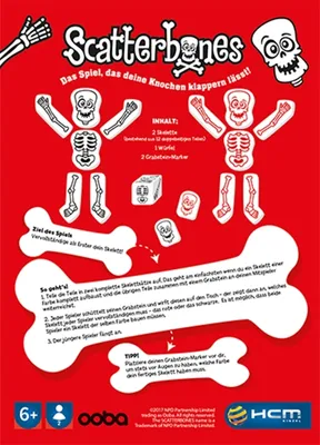 Produktbild von HCM55134 - Scatterbones, Kinderspiel, für 2 Spieler, ab 6 Jahren