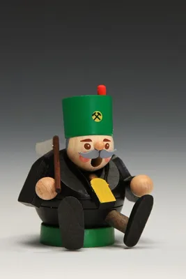 Zdjęcie produktu dla Figurka palacza kadzidełek mini górnik wysokość= 9cm NOWOŚĆ